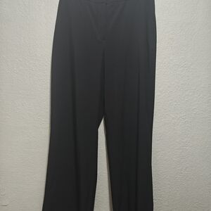White House Black Market Black Wide Leg Pants